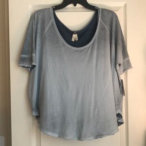 Blue Free People T-Shirt